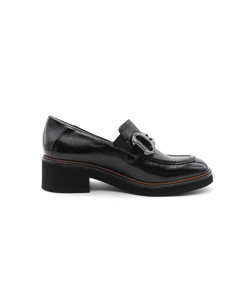 Mocassins Femme Vernis Noirs - Marque I Love Shoes, Pointure 39 EU - Neufs Sans Boîte D'origine