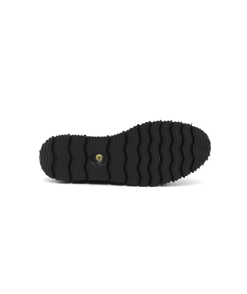 Mocassins Femme Cuir Vernis Noir - Taille 38 - Made In Italy - Occasion Excellent état