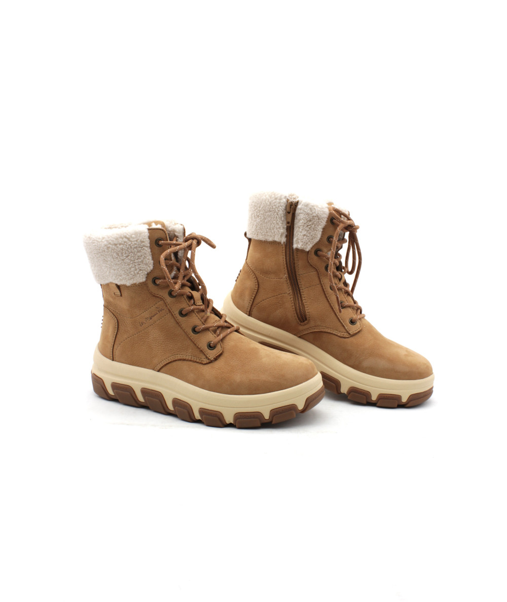 Bottes Dr. Martens Fourrées Hiver - Taille 39/40 - Cuir Marron - Neuves Sans Emballage
